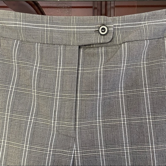 wool blend plaid pants size 14 - Picture 3 of 15